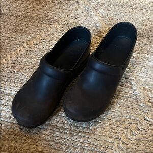Dansko Brown Leather Clogs